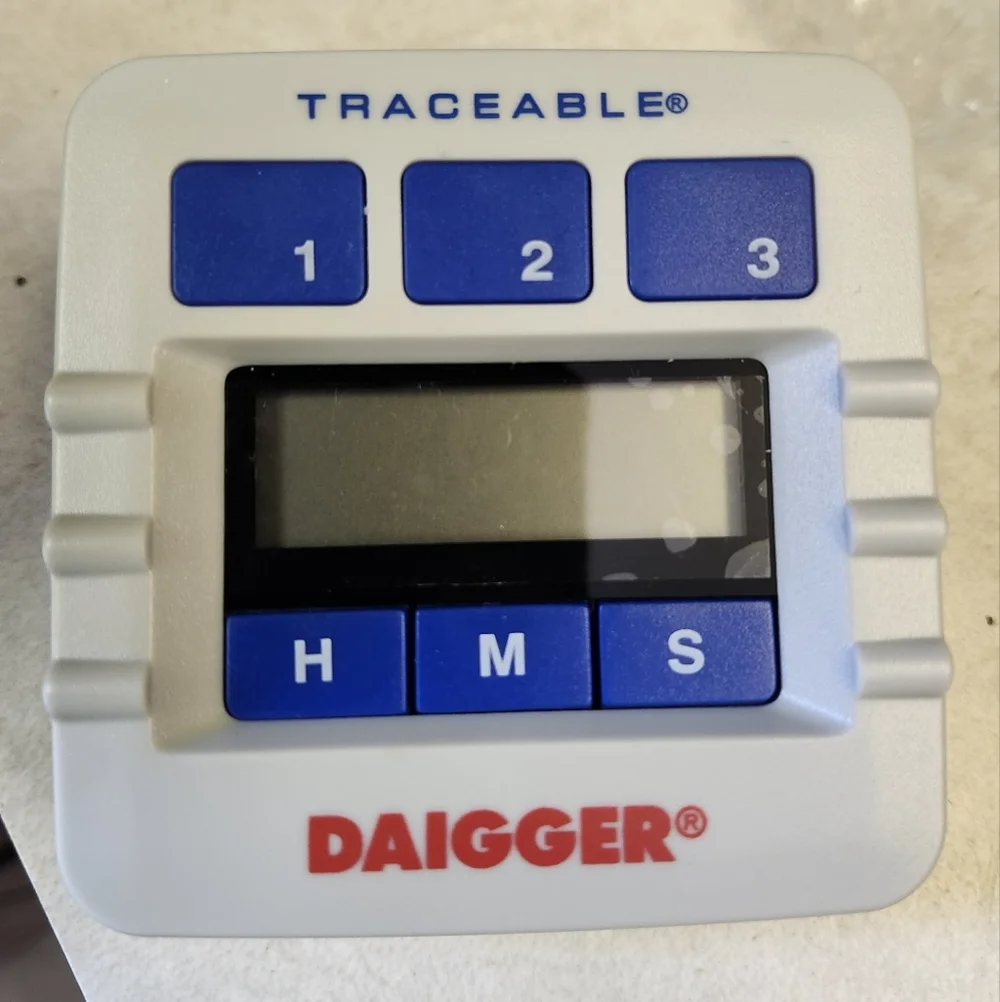 Daigger Traceable Digital Timer New Needs New Battery
